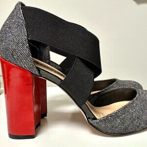 ADDICT by Bosi Ladies' Shoe - Black/Red US 7